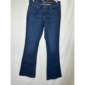 Levi's Signature Women's Modern Boot Cut Dark Wash Blue Jeans Size 10